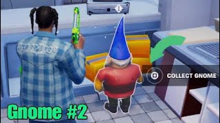 Collect Secret Gnome at Craggy Cliffs  Fortnite Chapter 2 Remix [upl. by Shlomo892]