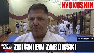 Zbigniew Zaborski dla mnie istnieje jedno karate kyokushin [upl. by Ruberta]