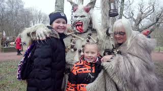 Whitby Krampus Run at Sherwood Forest January 2024 [upl. by Yorle]