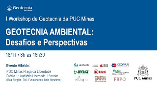 I Workshop de Geotecnia da PUC Minas [upl. by Ibrad]