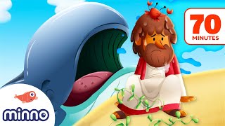 The Story of Jonah and the Whale PLUS 12 More Bible Stories for Kids [upl. by Camala]