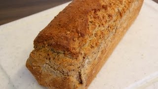 Vollkornbrot selbst gemacht einfach schnell und lecker Schritt für Schritt Rezept  recipe [upl. by Denten]