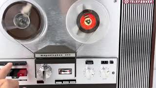 Telefunken Magnetophon 203 Reel to Reel Deck [upl. by Adla]