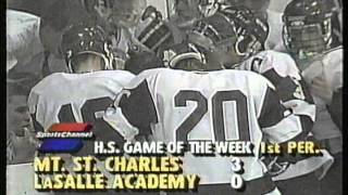 1991 Mount Saint Charles vs LaSalle Part 1 [upl. by Stephania]