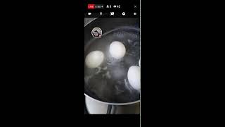 Josefina Adame 18 is liveEnjoy Watching Boiled Egg [upl. by Kurtzman95]