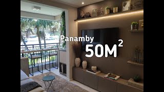 Apartamento Decorado Panamby  50 Metros Quadrados [upl. by Nakashima949]