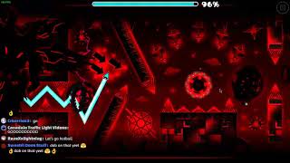 Bloodlust rebeat in 59 attempts Weekly Demon CRAZY FLUKE [upl. by Rosalba]