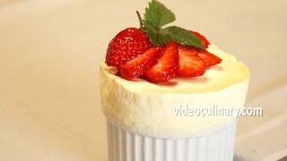 Frozen Souffle Dessert Recipe  Grand Marnier Soufflé Glacé [upl. by Ekard165]