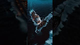 Cruise vs Pirate Ship Unbelievable Sea Battle [upl. by Mosnar]