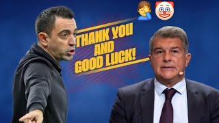 XAVI BIENTÔT VIRÉ PAR LAPORTA [upl. by Sato]