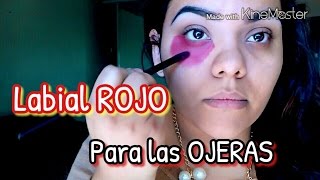 LABIAL ROJO EN TUS OJERAS ¿SERVIRA [upl. by Letsirc]