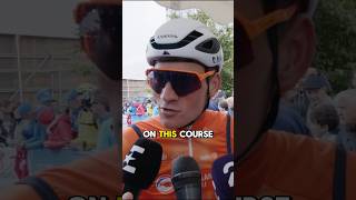 🌈Mathieu van der Poel Expect a Strange Race  UCI World Championships 2024 PreRace Interview [upl. by Mcilroy]