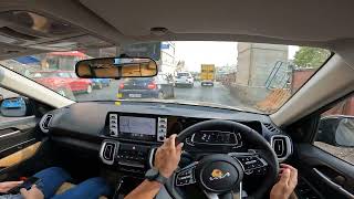 POV Drive  2024 KIA SONET HTX TURBO DCT  DriveDynamics  Bangalore [upl. by Clarissa928]