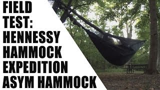 Field Test Hennessy Hammock Expedition Asym [upl. by Aryad]