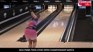 2022 PWBA Twin Cities Open Championship Match  Missy Parkins vs Shannon OKeefe [upl. by Hound386]