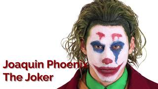 Joaquin Phoenix The Joker Makeup Tutorial [upl. by Nrubua]