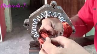 Washing machine motor winding coil टर्न डेटाहिंदी [upl. by Rebmak]