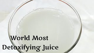 World most detoxifying juice Ash gourd juice Alkaline Juice [upl. by Willner]