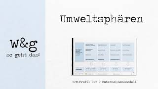 BWZ 2 Unternehmensmodell  3 Umweltsphären [upl. by Aicatsan532]