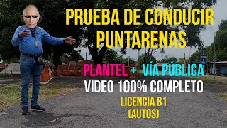 Prueba Práctica de Manejo  Licencia B1 Puntarenas [upl. by Ataynik]