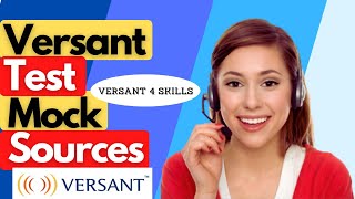 Practice Sources for Versant test  Mock test  4 skills test [upl. by Abagael917]