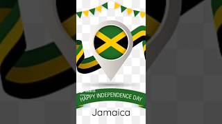 Happy Independence Day Jamaica 🇯🇲 🙌 independenceday jamaica [upl. by Alat]