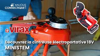 Présentation de la cintreuse électroportative Ministem 18V  2517 de Virax [upl. by Smitty]