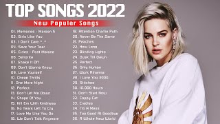 Top 50 Songs of 2022 🔸🔸🔸 Best English Songs 2022 🔸🔸🔸 Best Hits Music on Spotify [upl. by Clemente]