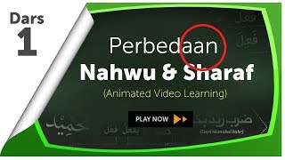 Video Animasi 1  Perbedaan Nahwu dan Sharaf [upl. by Wilkey]