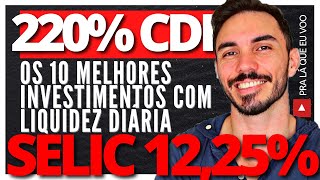 1225 SELIC CAIU OS MELHORES INVESTIMENTOS PARA 2023 DA RENDA FIXA CDB LCI QUAL O MELHOR [upl. by Nicoli554]