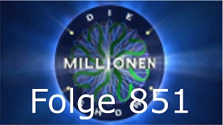 Die Millionenshow 851 vom 06022017 [upl. by Shererd]