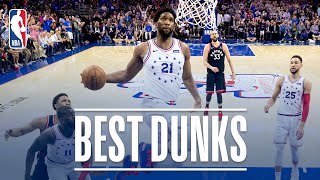 Joel Embiids Best Dunks  201819 NBA Season [upl. by Dahl]