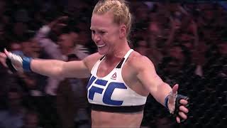 Holly Holm vs Ronda Rousey Highlights Holm Shocks The World ufc rondarousey hollyholm mma [upl. by Kcira]