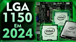 PLACA MÃE LGA 1150 ATÉ ONDE PODE IR VALE A PENA em 2024 [upl. by Eirehs]