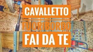 Cavalletto fuoribordo da 2025 kg realizzazione fai da te [upl. by Fadil]