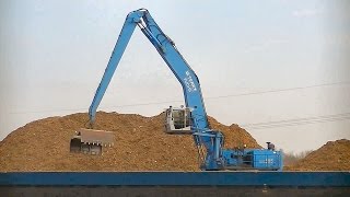 Umschlagbagger Terex Fuchs MHL585  Atlas 520MH  Material handler Terex Fuchs MHL585  Atlas 520MH [upl. by Acsicnarf]