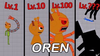 EVOLUTION Of OREN  Incredibox Sprunki  People Playground [upl. by Harold805]