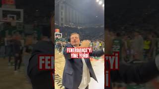 💥Ergin Ataman Panathinaikos İle Fenerbahçe Beko’yu 7463 Yendi [upl. by Donna]