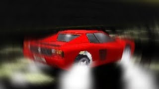 Super Drift 2 Testarossa VS Countach in Neon Super Times [upl. by Adalard]