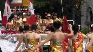 Indonesia at the Canada Day Parade 2012 in Montreal [upl. by Jillayne]