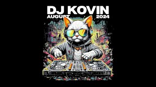 TECH amp BASS HOUSE MIX  DJ KOVIN  AUGUST 2024 [upl. by Odel]