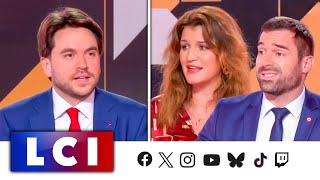 🚨 Barnier censuré Macron à bout de souffle  le régime seffondre   Aurélien Saintoul sur LCI [upl. by Luckett]