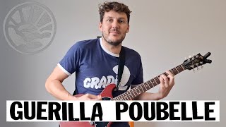 Guerilla Poubelle  Plus Facile  Cover Guitar [upl. by Ecinuahs]