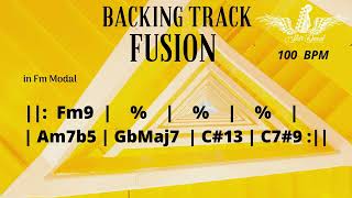 Backing Track Fusion in Fm Modal [upl. by Sou]