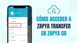 ZAPYA TRANSFER  Cómo Acceder A Zapya Transfer Desde Zapya Go  iOS [upl. by Peterec]