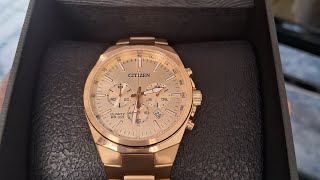 unboxing a gold citizen GN4S watch [upl. by Ligetti326]