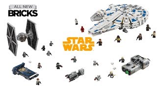 Lego Star Wars Solo A Star Wars Story Compilation of All Sets [upl. by Ahsal]