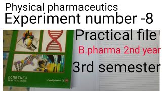 to determine stability constant ampdonor acceptor ratio of paba coffience complex by solubility method [upl. by Lahcear827]