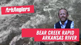 Arkansas River Fishing Report from ArkAnglers at Bear Creek Rapid on the Arkansas River in Colorado [upl. by Bergeron206]