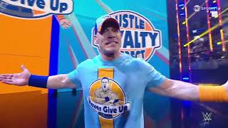 John Cena Return Entrance – WWE Smackdown Sep 1st 2023 [upl. by Jourdan]